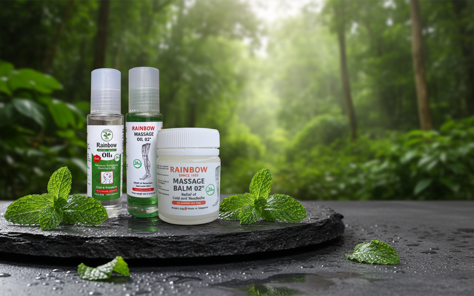 Rainbow Herbal Oil Hero